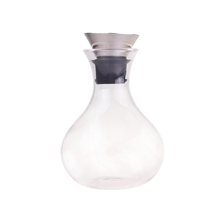 Bambum Metal Kapaklı Cam Sürahi T0803 Taşev Sahi 21x15 Cm 1500 Ml