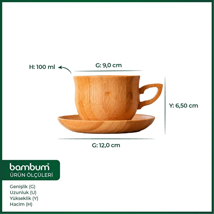 Bambum Cortado Bambum Fincan Seti B2843