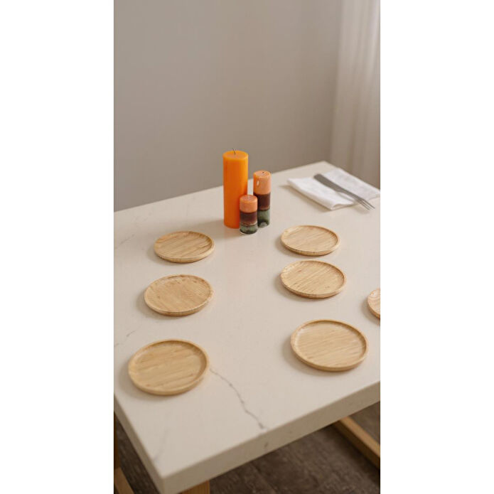 Bambum Emmy 6'lı Yuvarlak Tabak 16 Cm