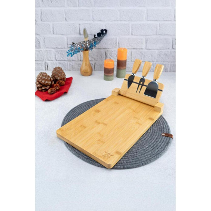 Bambum 4 Parça Peynir Servis Seti