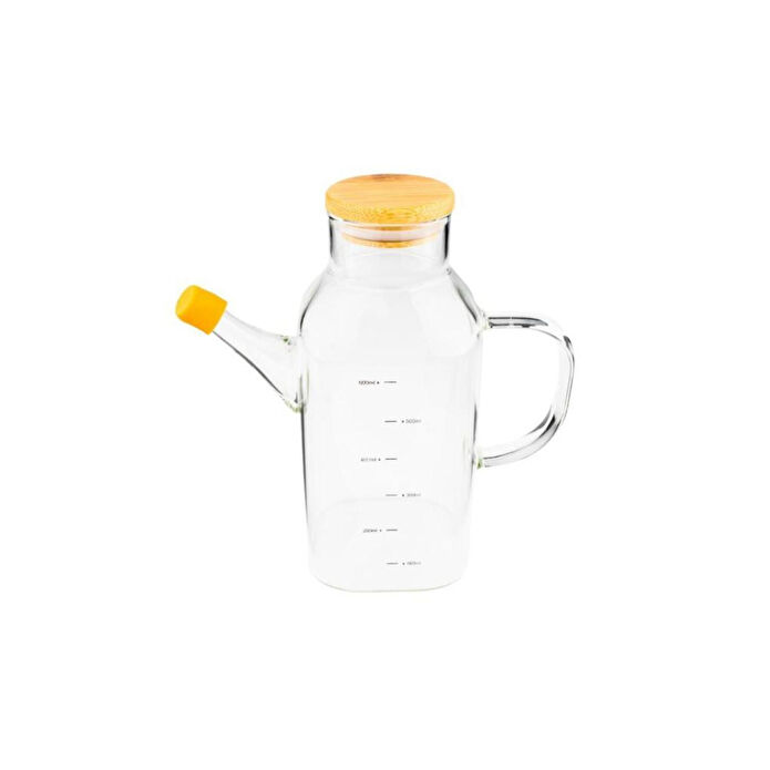 Bambum Petto - Bambu Kapaklı Yağdanlık 600ml