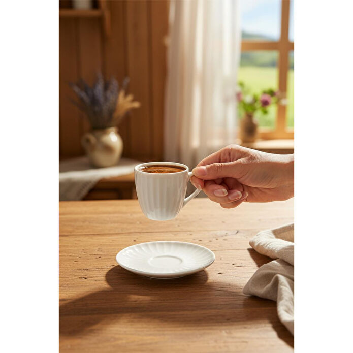 Bambum Karizma 6 Kişilik Kahve Fincan Takımı