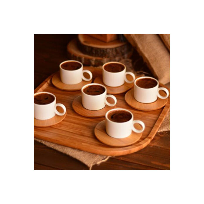 Bambum Mocha Kare Tepsi