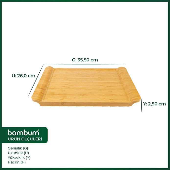 Bambum Pomodore Servis Sunum Tabağı 157728362