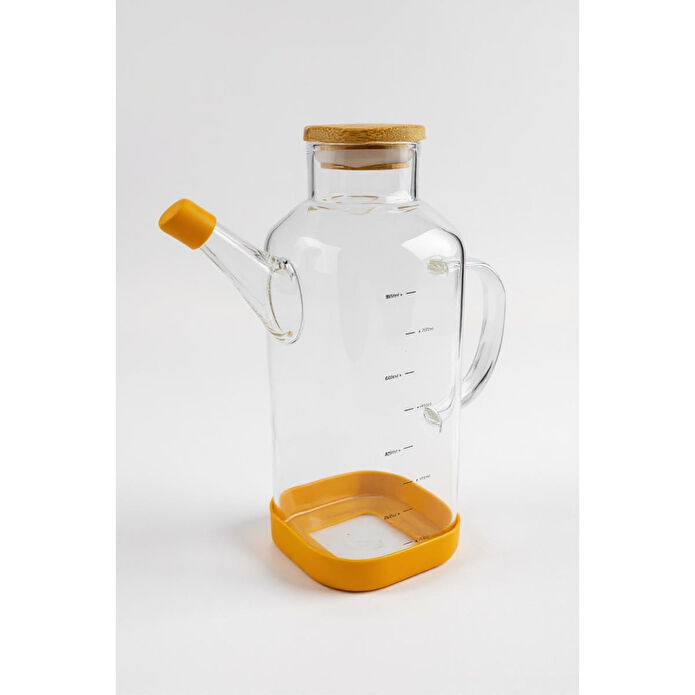 Bambum Petto Bambu Kapaklı Yağdanlık 800ml