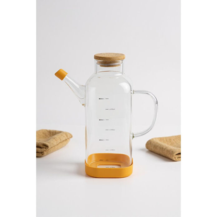 Bambum Petto Bambu Kapaklı Yağdanlık 800ml