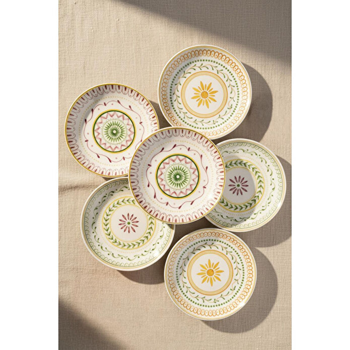 Bambum Moderna 6'lı Pasta Tabağı Angel