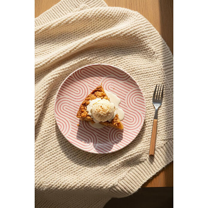 Bambum Moderna 6'lı Pasta Tabağı Waves