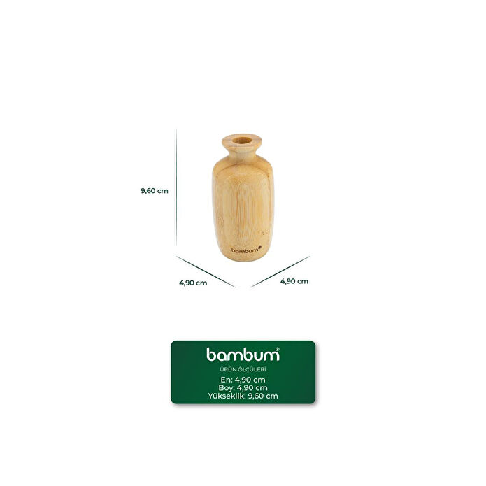 Bambum Lodi Bambu Vazo 9,6*4,9cm