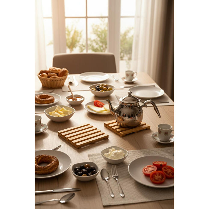 Bambum 2'li Mento Kare Nihale