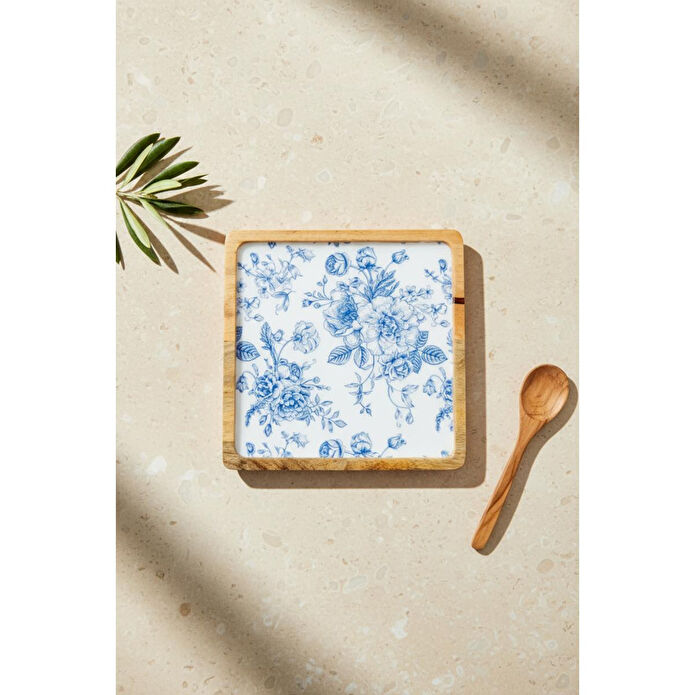 Bambum Gura Kare Tepsi Gül Küçük