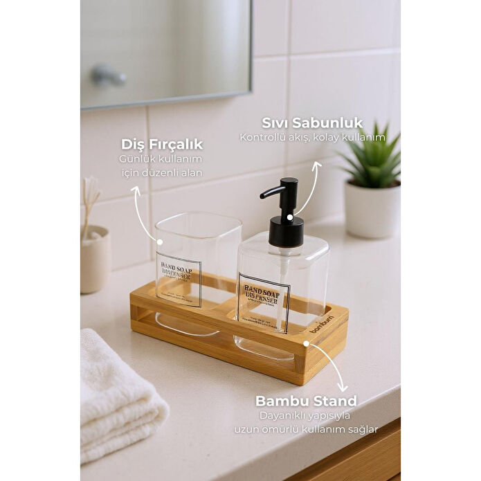 Bambum Gela 2'li Sabunluk Seti