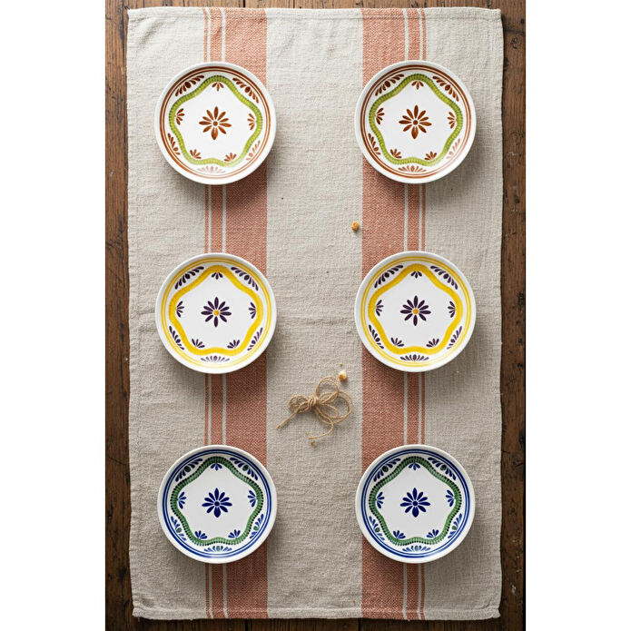 Bambum Moderna 6'lı Pasta Tabağı Leo