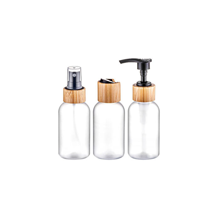 Bambum Linen - 3'lü Seyahat Şişesi Seti