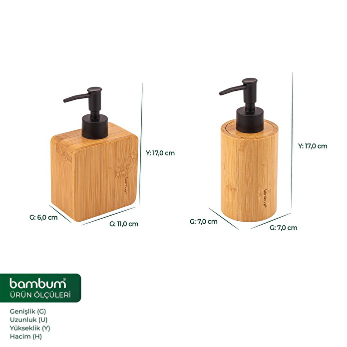 Bambum Linen - 2'li Sabunluk Seti