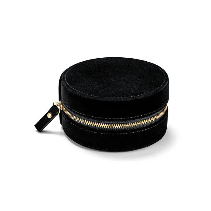 Tchibo Kadın Takı Kutusu, Kadife, Siyah