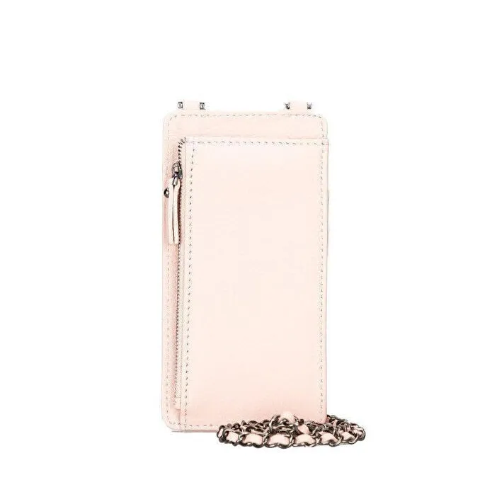 Bloominbag City Muse Deri Carnation Blush Çapraz Askılı Telefon Cüzdan
