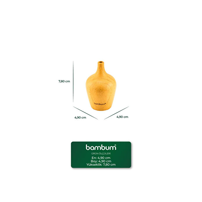 Bambum Braga Bambu Vazo 7,8*4,9cm