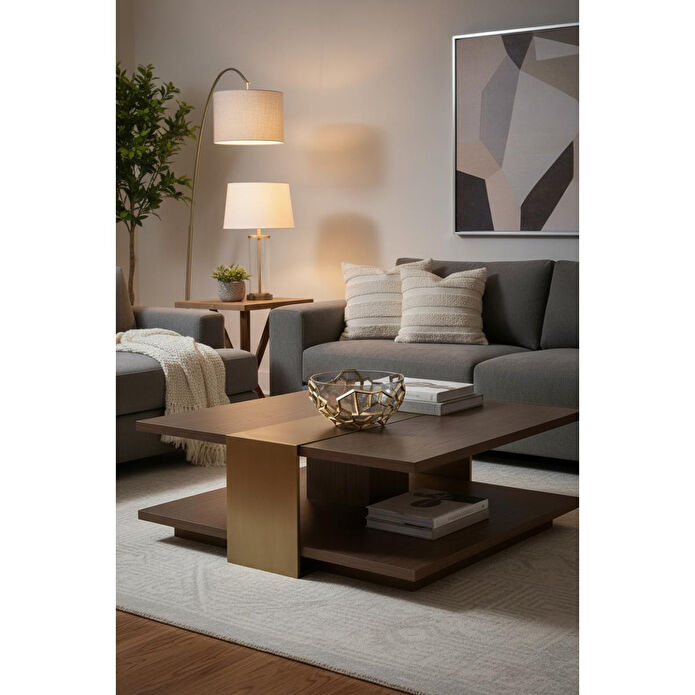 Cornella Pillar Antik Gold Gri Ombreli Cam Meyvelik Çap:25 Cm X Boy:14 Cm