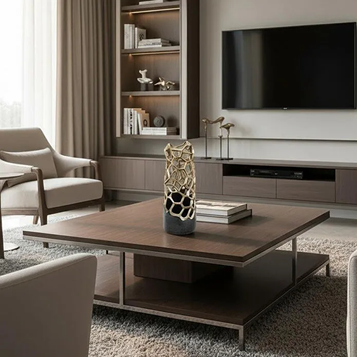 Cornella Pillar Antik Gold Siyah Metal Vazo Ağız:11 Cm X Boy:25 Cm