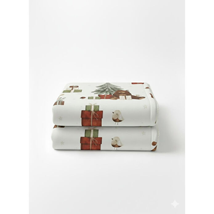 Itsy Bitsy Kids Snowy Bebek Battaniye, 100 X 150 Cm