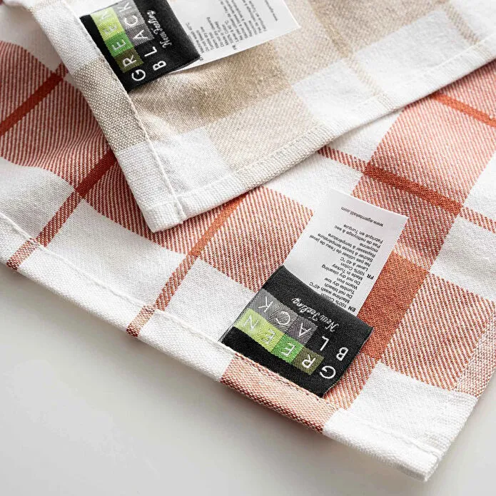 Green Black Esila 2'li Kurulama Bezi Bej/terra