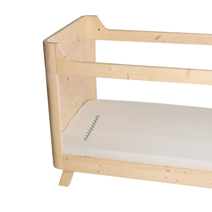 Itsy Bitsy Kids Big Flower Pamuk Saten Sarı Bebek Çarşaf Seti 80x140cm