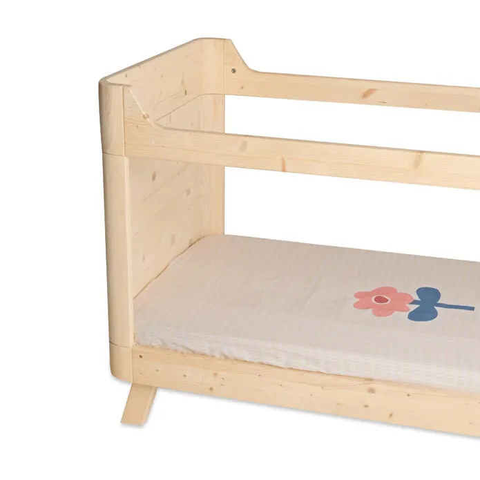 Itsy Bitsy Kids Amulet Pamuk Saten Sarı Bebek Çarşaf Seti 80x140cm