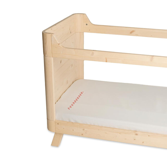 Itsy Bitsy Kids Big Flower Pamuk Saten Pembe Bebek Çarşaf Seti 80x140cm