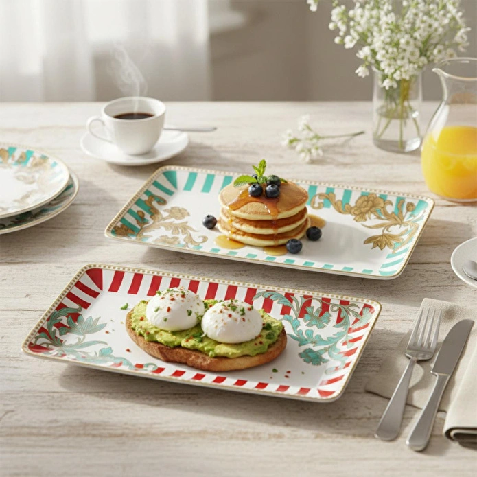 Lucky Art Zeflora Bone 2li Baton Tabak Seti 26cm