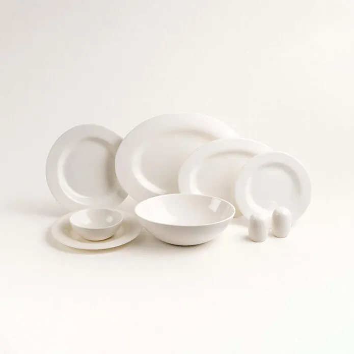 Royal Canterbury Verona White 55 Parça Yemek Takimi