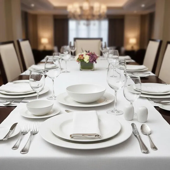 Royal Canterbury Verona White 55 Parça Yemek Takimi