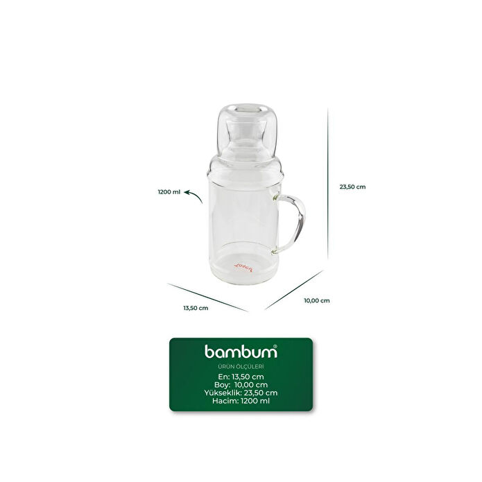 Bambum Termo Sürahi 1200ml