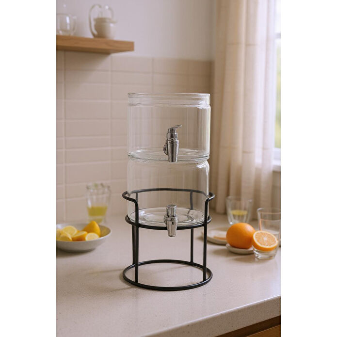 Bambum Talia İki Katlı Cam Sebil 2.8l - 3.3l