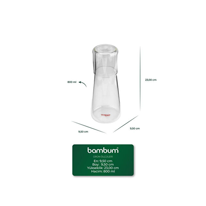 Bambum Komo Sürahi 800ml