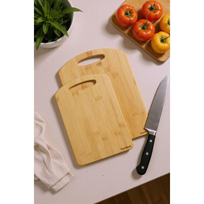 Bambum Bioni - Ikili Kesme Ve Sunum Tahtası