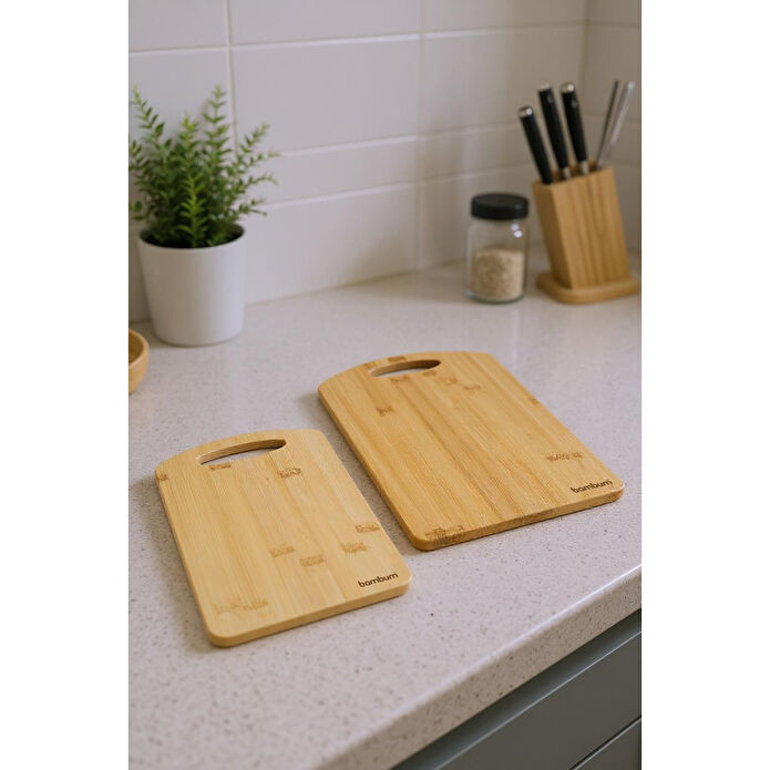 Bambum Bioni - Ikili Kesme Ve Sunum Tahtası