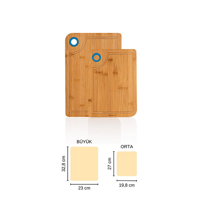 Bambum Dual - İkili Kesme Tahtası