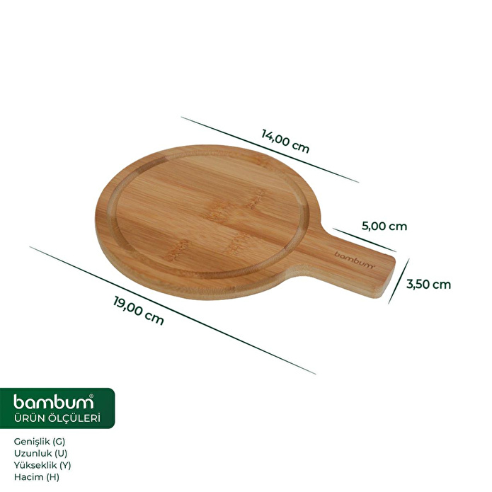 Bambum Hoop Kesme Tahtası B2719
