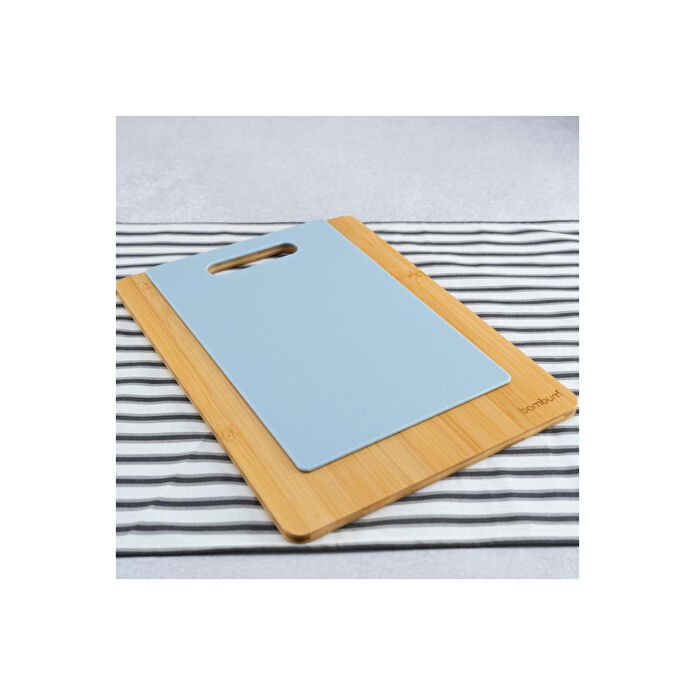 Bambum Leona Ikili Kesme Tahtası Mavi