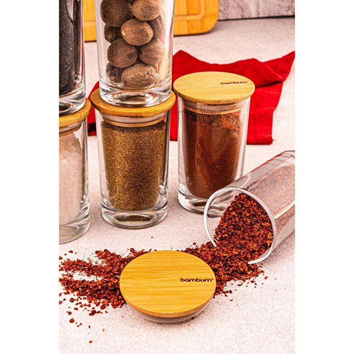 Bambum Lella 12'li Vakumlu Baharatlık Seti