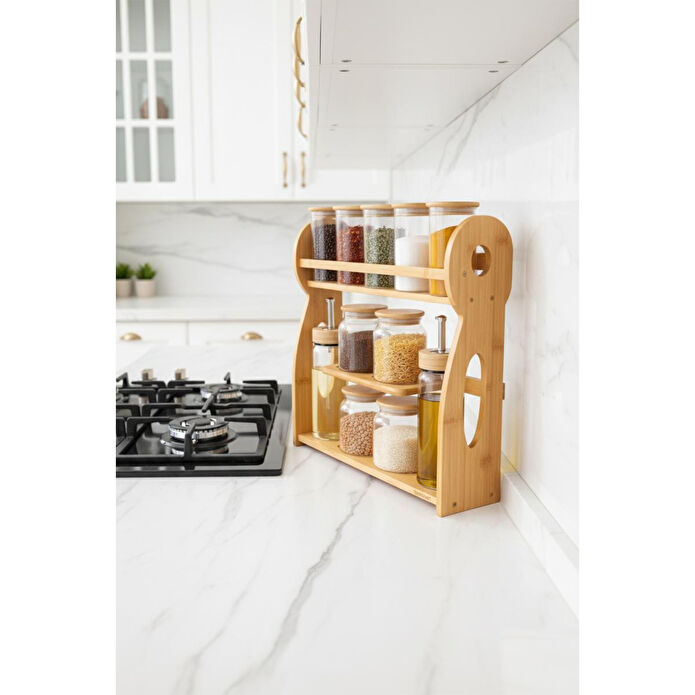 Bambum Layla 12 Parça Mutfak Seti Ve Baharat Seti