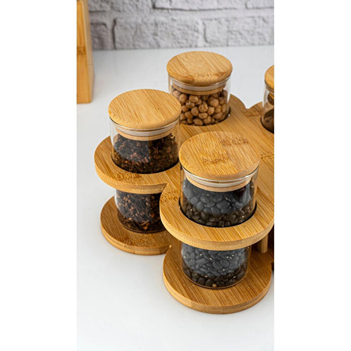 Bambum Sorrel 6 Parça Standlı Baharatlık Küçük