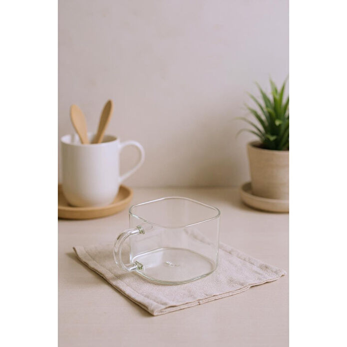 Bambum Tier Bambu Cam 8'li Baharatlık Seti