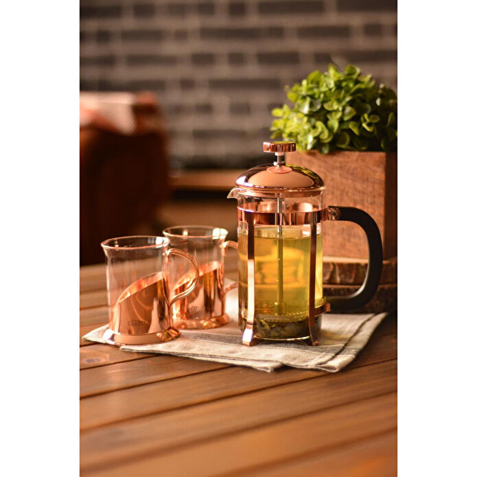 Bambum Taşev Holmes French Press Set 600 Ml