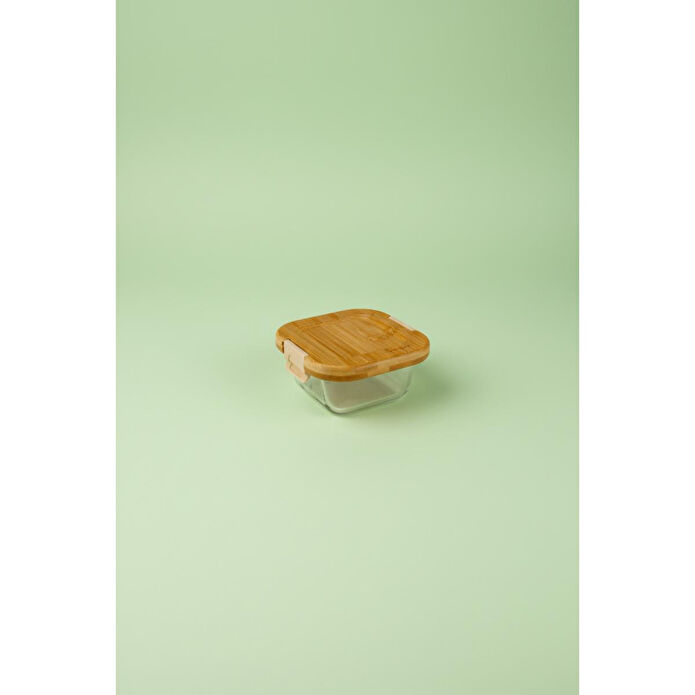 Bambum Patina Kilitli Cam Saklama Kabı 320 Ml