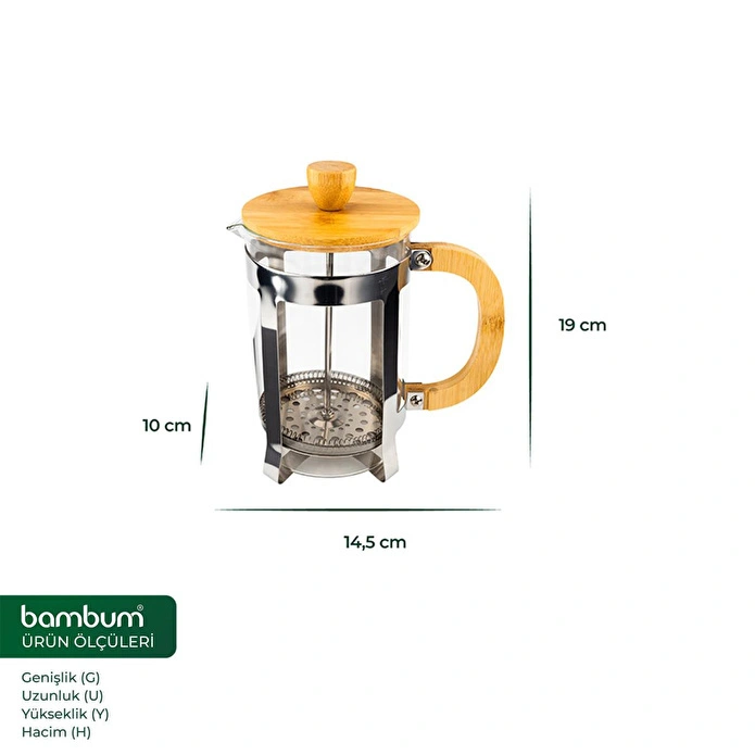 Bambum Ginza - French Press 800 Ml
