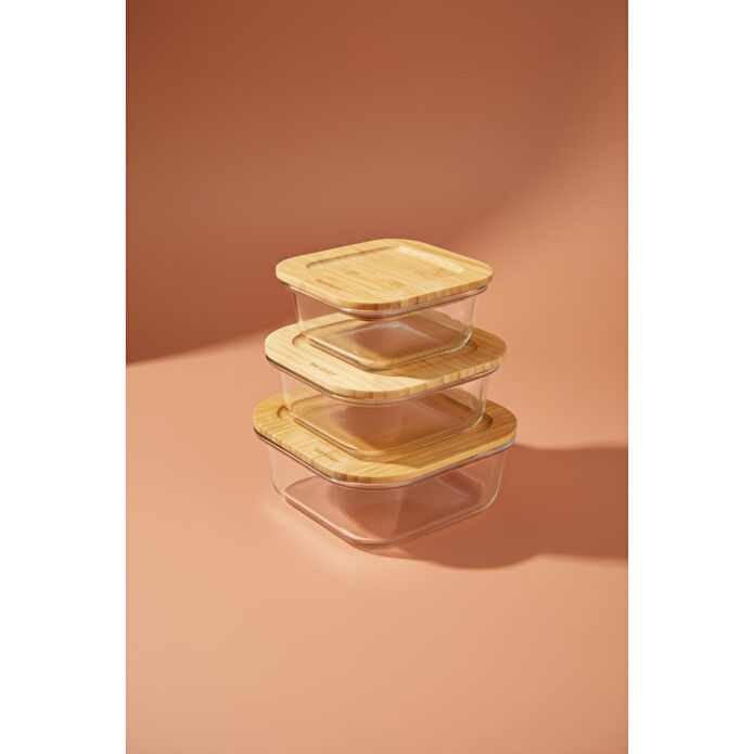 Bambum Lavi Kare 3'lü Set B0454