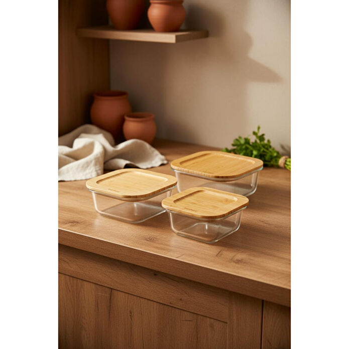 Bambum Lavi Kare 3'lü Set B0454