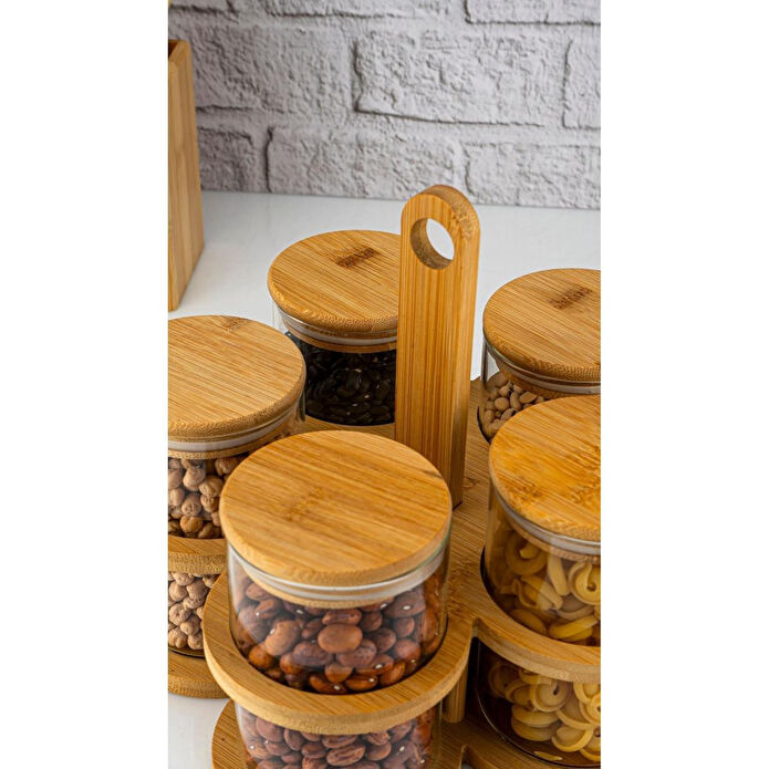 Bambum Sorrel 6 Parça Standlı Baharatlık Büyük